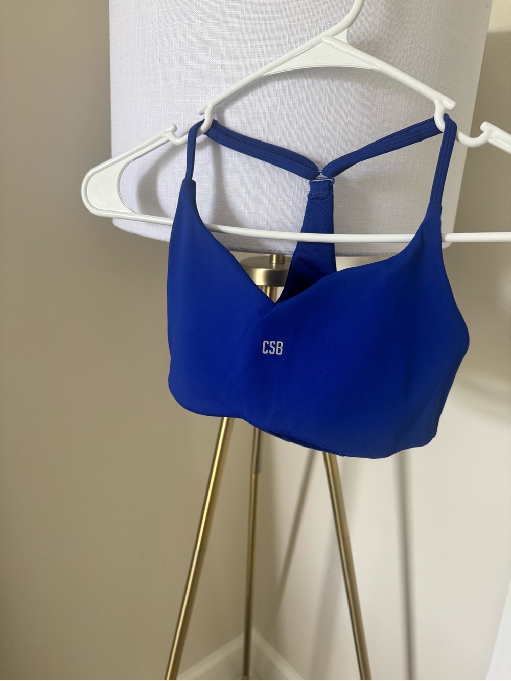Crop Shop Boutique Cobalt Blue Sports Bralette